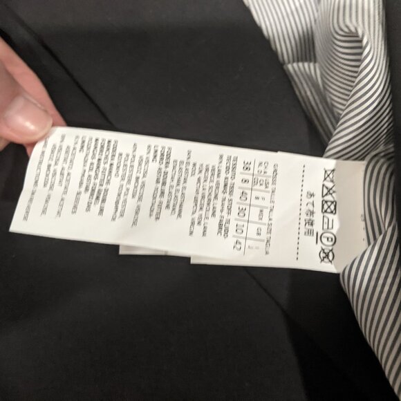 NWT Max Mara black wool blazer size IT42 or US6 - Picture 5 of 6